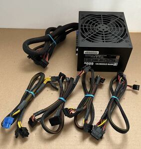 玄人志向 KRPW-GT600W/90+ 600W 80PLUS GOLD ATX電源 セミプラグイン【送料無料】