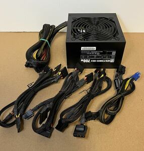 玄人志向 KRPW-PT700W/92+ REV2.0 700W 80PLUS platinum ATX電源 ジャンク【送料無料】