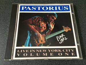 ★☆【CD】Pastorius Live In New York City Volume One / ジャコ・パストリアス Jaco Pastorius☆★