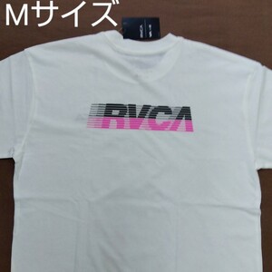 [新品] RVCA ルーカ Tシャツ オーバーサイズ ビックシルエット バックプリント ロゴ刺繍 レディースモデル 男女兼用 Mサイズ