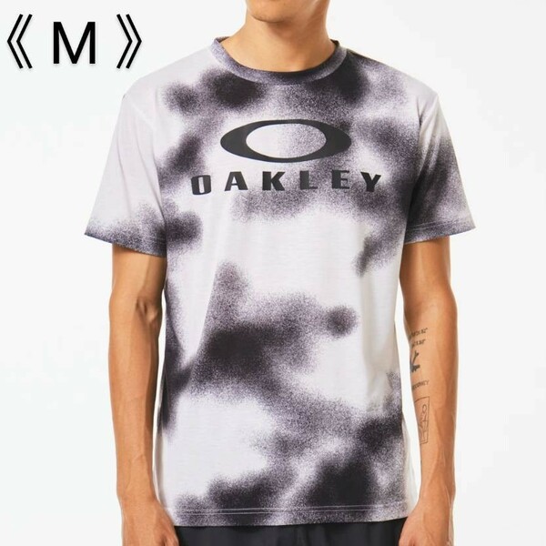 [新品] OAKLEY オークリー Tシャツ グラフィックTシャツ OAKLEYロゴ 吸汗速乾 Mサイズ