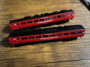 98777 JR485系特急電車クロ481-1000 RED EXPRESS セット　バラし　モハ485 モハ484-200 現状品　鉄道模型　Nゲージ