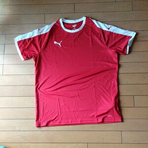 ★新品★お買い得XXL PUMAプーマ半袖Tシャツ赤 スポーツ