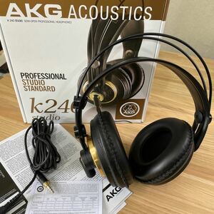 ★AKG ヘッドホン k240 studio セミオープン オーバーイヤー アーカーゲー