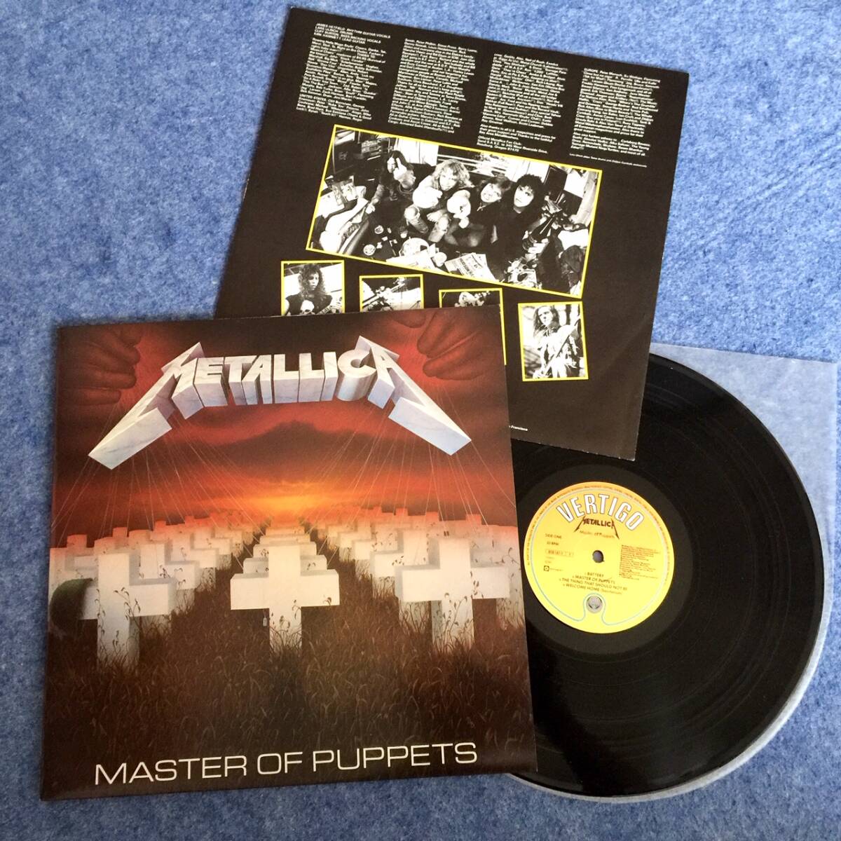 Yahoo!オークション -「metallica master of puppets」(レコード) の 