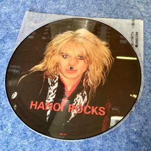 Hanoi Rocks - Interview Michael Monroe Andy McCoy / Picture Disc / ハノイ・ロックス / マイケル・モンロー / アンディ・マッコイ