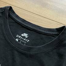 NIKESBナイキエスビー半袖Tシャツ ドライフィットスウォッシュロゴ 黒白◆メンズM_画像3