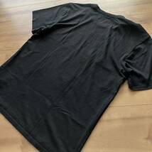 NIKESBナイキエスビー半袖Tシャツ ドライフィットスウォッシュロゴ 黒白◆メンズM_画像7