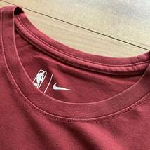 NIKEナイキ NBAバスケットボール 半袖Tシャツ ドライフィット エンジ◆メンズM_画像3