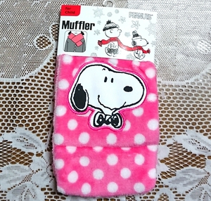  new goods free shipping Snoopy muffler neck warmer Kids Junior girl 