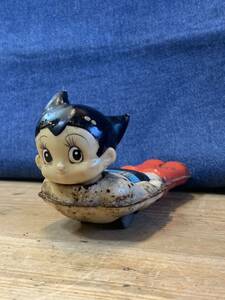  Astro Boy много рисовое поле завод жестяная пластина колесо подлинная вещь коллекция 