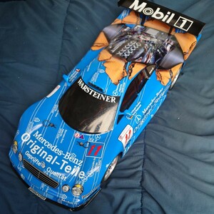 蔵出希少 タミヤ 未走行　1/10 メルセデスCLK-GTR オリギナルタイレ　Mercedes CLK-GTR Original-Teile TL01メカ搭載済　フルベアリング