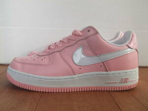 美品 05年製 NIKE AIR FORCE 1 '07 限定 さくら ナイキ エアフォース 1 '07 ピンク ホワイト レザー 桃色 サクラ 極上品 定価12000円 