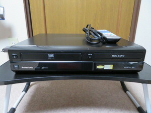 【動作品・簡易メンテ済み・HDD有り・B-CAS無し・純正リモコン付属】Panasonic VHS一体型DVDレコーダー DMR-XP25V