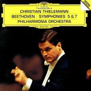ベートーヴェン：交響曲第５番「運命」・第７番（ＵＨＱＣＤ）／クリスティアン・ティーレマン,フィルハーモニア管弦楽団