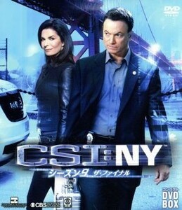 ＣＳＩ：ＮＹ　コンパクト　ＤＶＤ－ＢＯＸ　シーズン９　ザ・ファイナル／ゲイリー・シニーズ,セーラ・ウォード,カーマイン・ジョヴィナッ