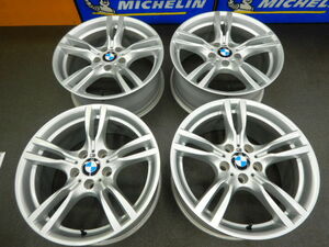 美品！BMW ３シリーズ（F30,F31）Mスポーツ　スタースポーク400M　8J-18+34,8.5J-18+47　5-120　4シリーズ（F32 F33 F36）にも。