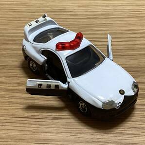 絶版トミカ No.33 トヨタ スープラ パトカー 中国製 1994年 おしゃべりトミカOT-2・トヨタ4代目スープラクーペA80型・警視庁パトカーの画像2