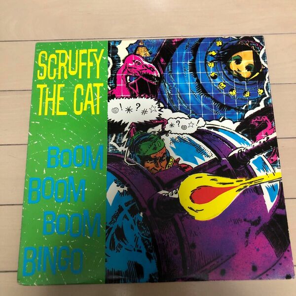 LP SCRUFFY THE CAT punk NEWWAVE