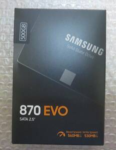 ◎新品 SAMSUNG SSD 870 EVO 500GB 2.5インチ 7mm SATA MZ-77E500B