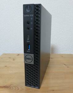 ◎中古 DELL OPTIPLEX 7070 Micro Core i5 9500T 2.20GHz/8G/SSD 256GB,HDD 500GB/Windows11 Pro 64bit/Office付