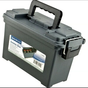 【未使用】BUNKER HILL バンカーヒル Ammo Box セキュリティ 弾薬箱 ケース 工具箱 レジャー用品 アメリカン雑貨 ツールボックス