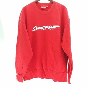 シュプリーム 裏起毛 トレーナー メンズ レッド SIZE XL MADE IN CANADA SUPREME ◆3105/高林店