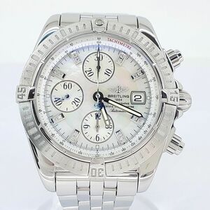 ブライトリング クロノマット エボリューション A13356(A156A70PA) 自動巻 メンズ 腕時計 BREITLING ◆3105/高林店 ST