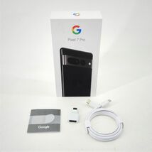 Google グーグルピクセル Pixel 7 Pro GA03462-JP Android スマートフォン 128GB SIMフリー カラー：オブシディアン◆3102/掛川店_画像6