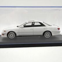 MARK43 PM43148CW Toyota MARK 2 Tourer V JZX100 Customized Ver. スーパーホワイト 1/43 ミニカー マーク2 トヨタ ◆3109/宮竹店_画像3