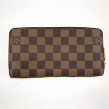 ルイヴィトン ジッピー・ウォレット N60015 ダミエ LOUIS VUITTON 程度B ダミエ N60015 旧型 箱・布袋付 財布　 ◆3107/SBS通り店_画像2