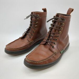 【中古】 PARABOOT レースアップブーツ ブラウン メンズ サイズUK7 約25.5cm 0407 パラブーツ 履きジワ等あり 男性用 USED ◆3104/磐田店