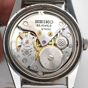 セイコー ロードマーベル 5740-8000 手巻き ハイビート 白 メンズ 腕時計 SEIKO 中古 ◆3111/藤枝インター店の画像5