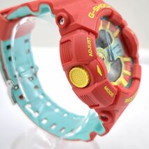 カシオ　ジーショック　GA-400CM-4AJF　レッド×ミントグリーン　クォーツ　腕時計　CASIO　G-SHOCK ◆3109/宮竹店_画像4