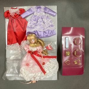  Bandai Dream pocket Princess Heart bag put on . change doll bag . box less .1996 year that time thing unused goods 