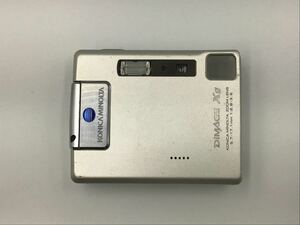 02545 【動作品】 Konica MINOLTA コニカミノルタ DiMAGE Xg コンパクトデジタルカメラ バッテリー付属