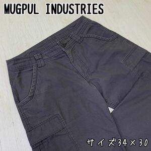 Y■ MUGPUL INDUSTRIES マグプル カーゴパンツ サイズ34×30 ダークグレー メンズ タクティカルパンツ ズボン パンツ ミリタリー 