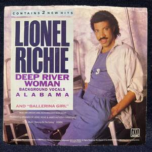 ◆US盤EP/LIONEL RICHIE/DEEP RIVER WOMAN/BALLERINA GIRL◆