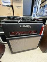 LINE6 Flextone HD CAB 212S FLOOR BOARD ヘッドアンプ キャビネット フロアボード セット 現状品_画像1