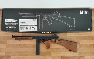 WE cybergun トンプソン サブマシンガン M1A1 ガスブローバック サイバーガン 