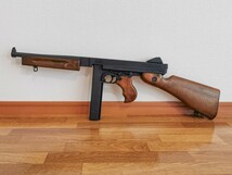 WE cybergun トンプソン サブマシンガン M1A1 ガスブローバック サイバーガン _画像1