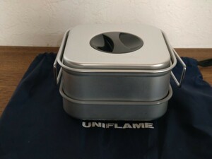 UNIFLAME ユニフレーム 山クッカー 角型　中古 再出品