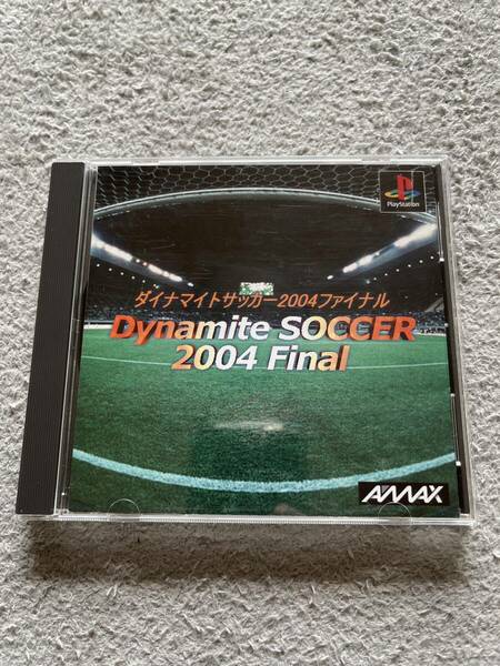 レア　ダイナマイトサッカー2004 ファイナル PS1 PlayStation プレイステーション PSソフト プレステ 