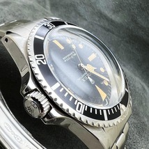 R86 社外ベゼルインサート Rolex Submariner 5513 5512 1680 ロレックス サブマリーナ Kissing 40_画像8