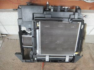 ( Pixis van S321M турбо поздняя версия ) сердцивина радиатора ntensa- электрический вентилятор интеркулер Hijet S321V