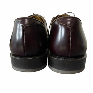 REGAL リーガル Uチップ バーガンディ 赤茶 23.5cm W799 ビジネスシューズ レザーソール メンズ 日本製 革靴 本革 外羽根の画像5