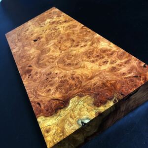 花梨瘤　厚板ブロック　美品　350×150×37 60サイズ 