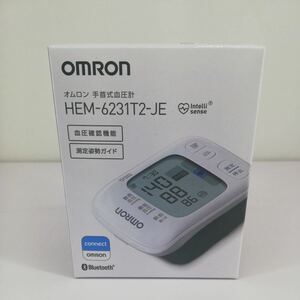 サ)[新品未開封] OMRON オムロン 手首式血圧計 HEM-6231T2-JE / 測定姿勢ガイド 血圧確認機能 OMRON connect対応 Bluetooth 管理Y