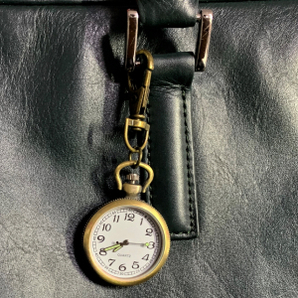 ナースウォッチ 時計 Sサイズ 懐中時計 キーホルダー ナスカン シンプル リュック バッグ ポケット ランドセル NASWATCHの画像9
