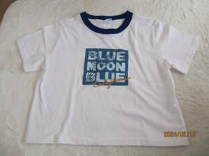 ☆タグ付き☆ＢＬＵＥ　ＭＯＯＮ　ＢＬＵＥのＴシャツ（Ｌ）